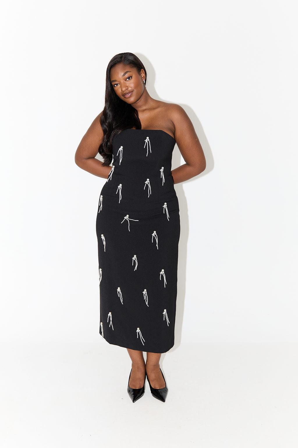 The Ultimate Muse Embellished Midi Dress Product Image