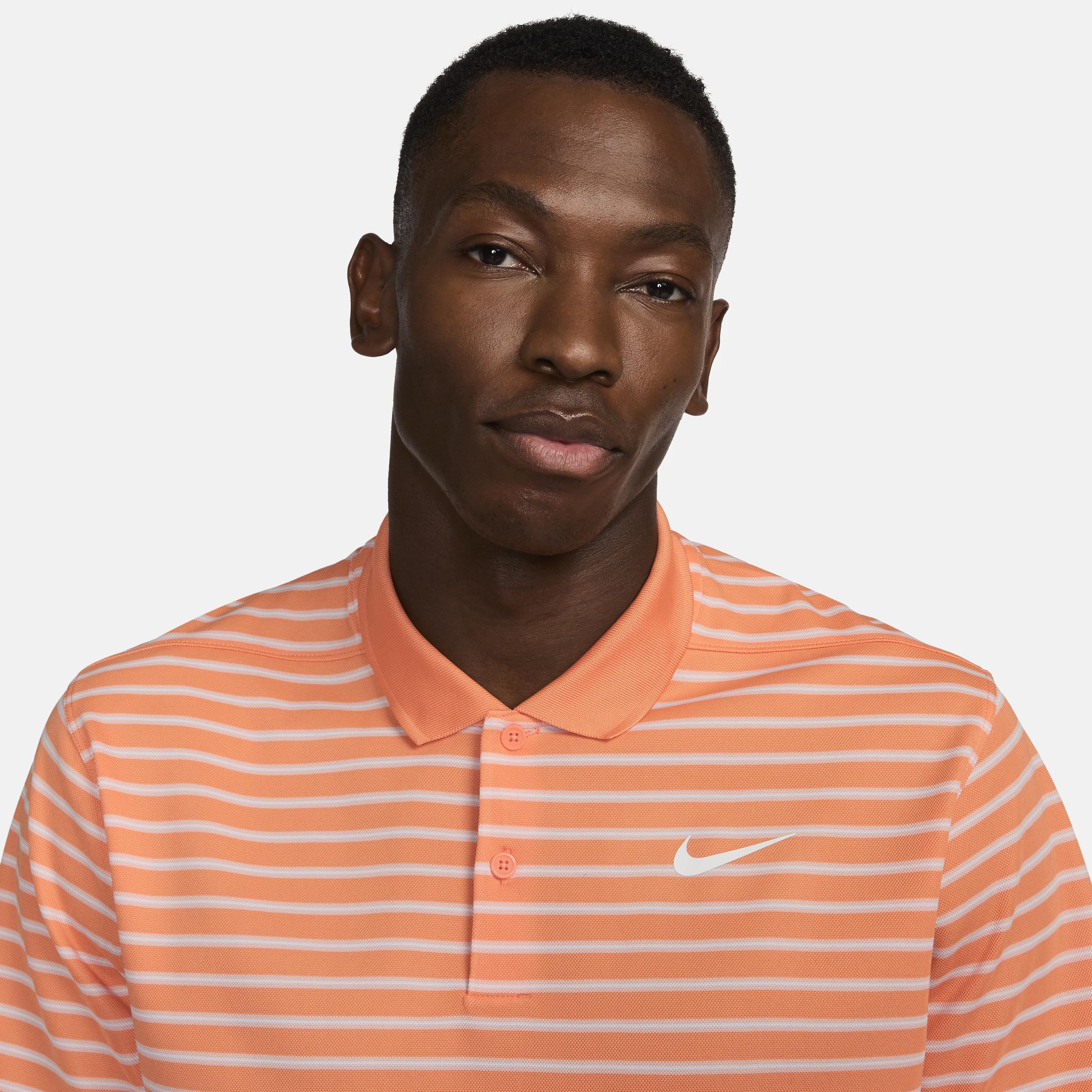 Nike Mens Dri-FIT Victory Striped Golf Polo Product Image