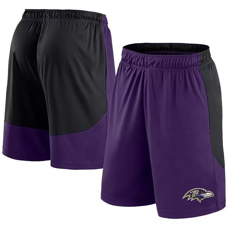 Mens Fanatics /Black Baltimore Ravens Go Hard Shorts Product Image