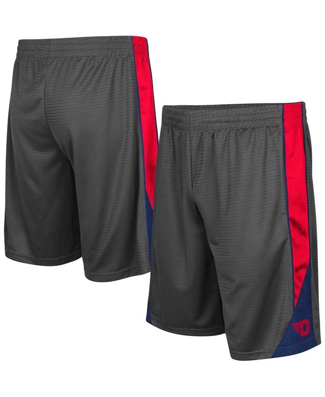 Mens Colosseum Charcoal Dayton Flyers Turnover Shorts Product Image