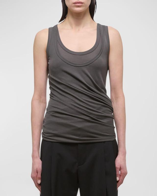 Double-Layered Tank Top Product Image