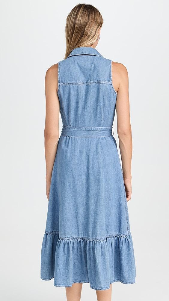 Veronica Beard Jean Edwina Sleeveless Midi Dress | Shopbop Product Image