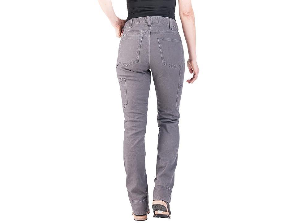 Dovetail Workwear Britt Utility (Dark Grey Canvas) Women's Casual Pants Product Image