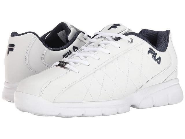 Fila Fulcrum 3 White/Fila Navy) Men's Shoes Product Image