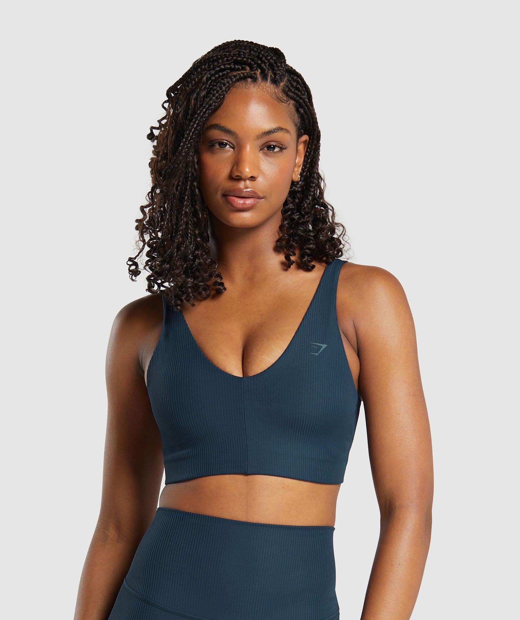 Ribbed Sports Bra Product Image