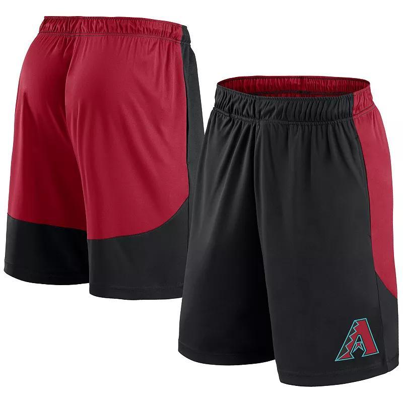 Mens Fanatics /Red Arizona Diamondbacks Go Hard Shorts Product Image