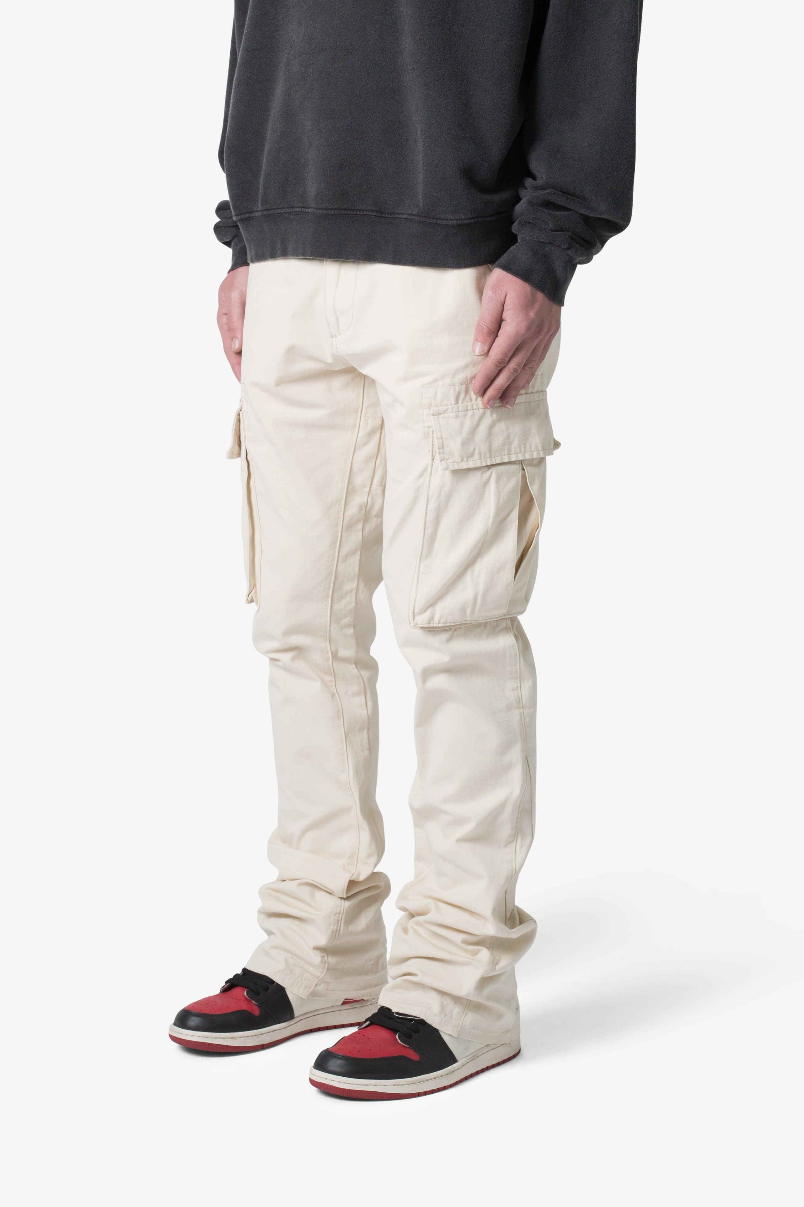 Bootcut Cargo Pants - Khaki Product Image