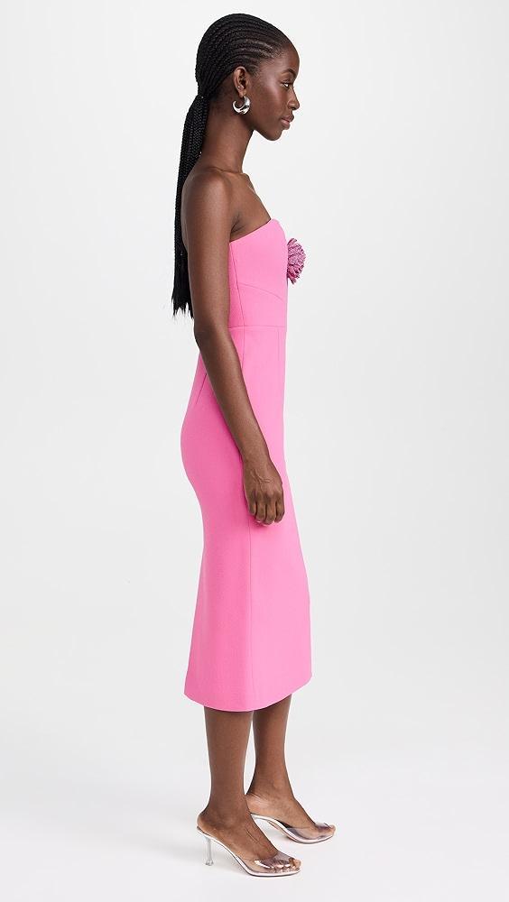 Rebecca Vallance Aubree Strapless Midi Dress | Shopbop Product Image