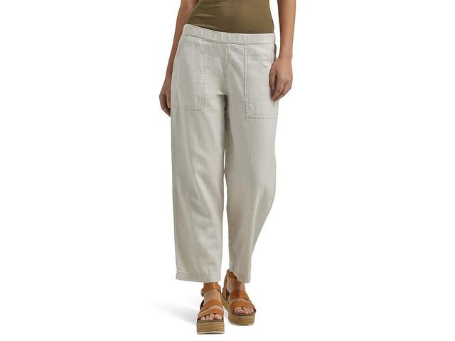 Lee Ultra Lux Pull-On Crop (Foggy) Women's Casual Pants Product Image