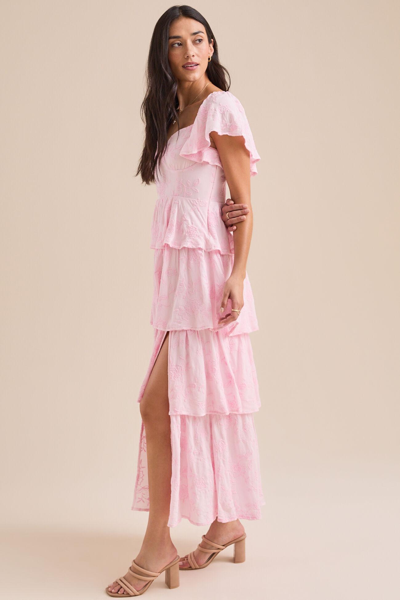 Roxanne Layered Maxi Dress Product Image