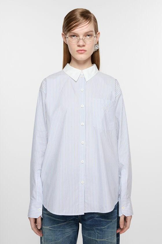 Stripe button-up shirt Product Image