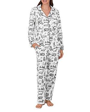 Bedhead PJs Organic Cotton Long Sleeve Classic PJ Set (Alice in Wonderland) Women's Pajama Sets Product Image