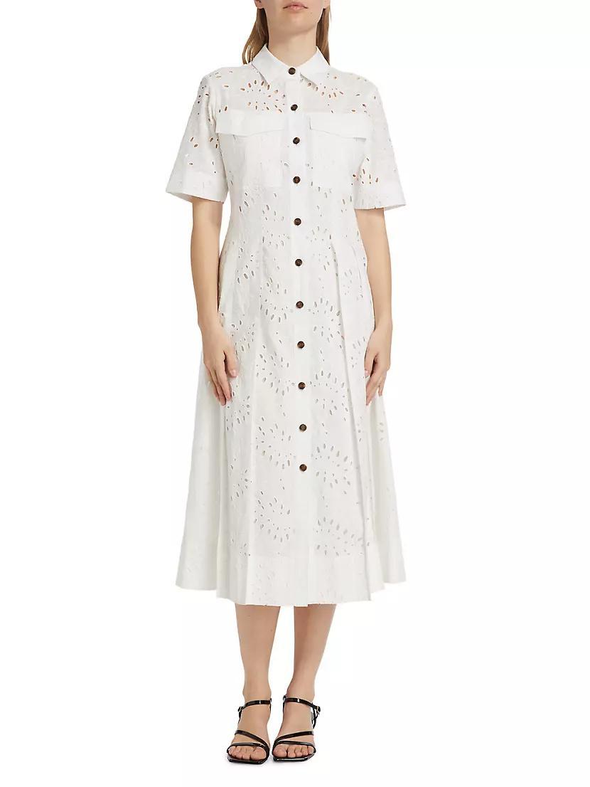 Lincoln Eyelet Utility Shirtdress Product Image