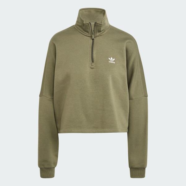 Essentials 1/2 Zip Fleece Sweatshirt Product Image