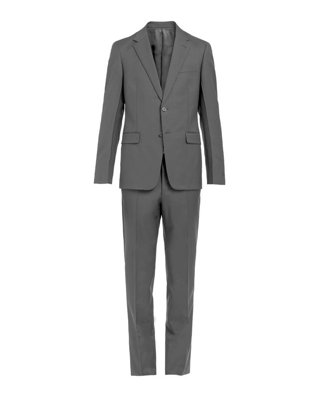 Wool and mohair single-breasted suit Product Image