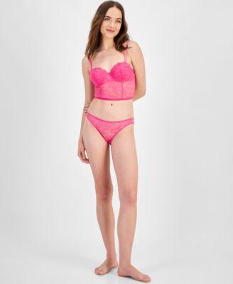 Women's Embellished Lace Bikini Underwear, Created for Macy's Product Image