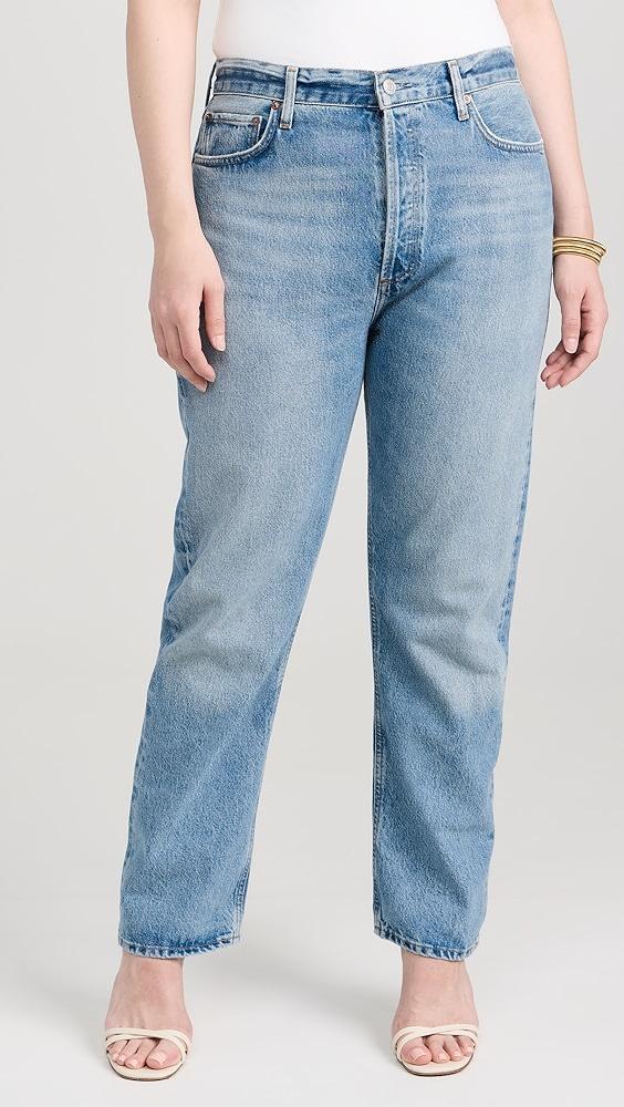 AGOLDE 90s Pinch Waist: High Rise Straight Jeans | Shopbop Product Image