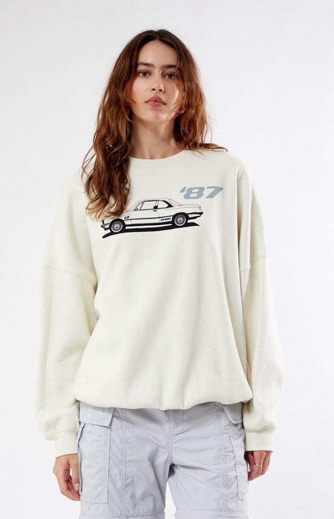 Women's 87 Car Crew Neck Sweatshirt Product Image