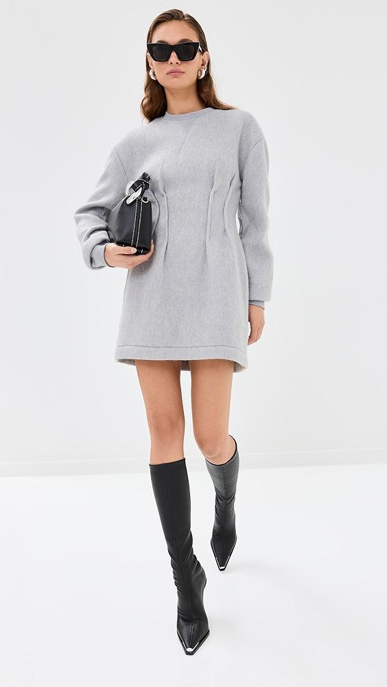 JW Anderson Textured Hourglass Dress | Shopbop Product Image