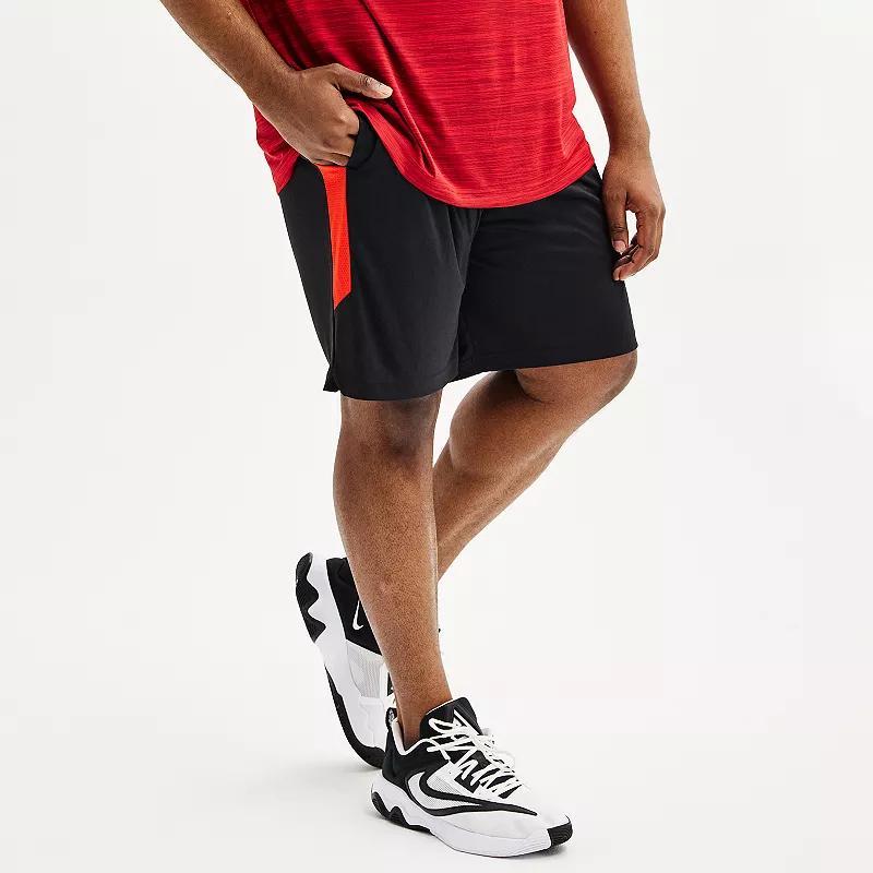 Big & Tall Tek Gear Dry Tek Shorts 9, Mens Product Image