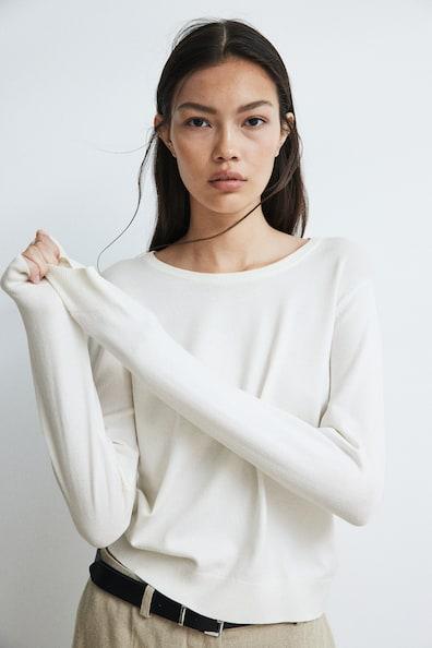 Fine-Knit Sweater Product Image