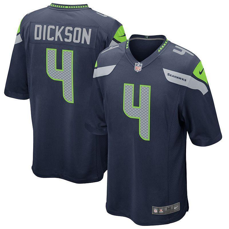 Mens Nike Michael Dickson College Navy Seattle Seahawks Game Jersey - Navy Product Image