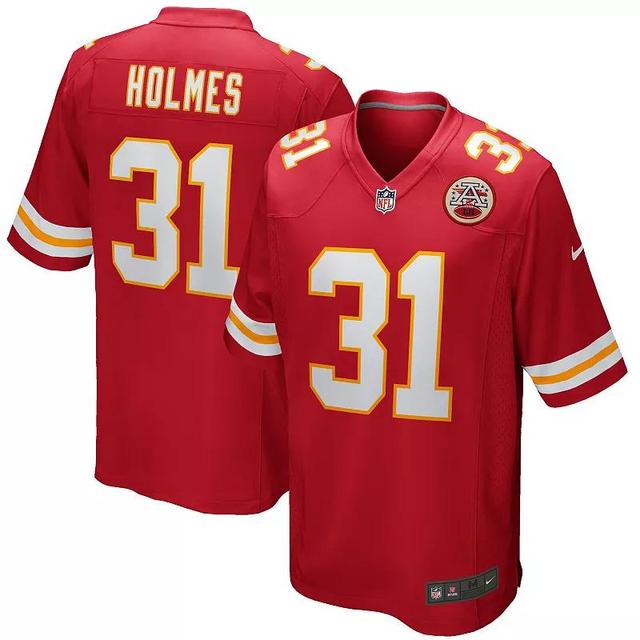 Mens Nike Priest Holmes Kansas City Chiefs Game Retired Player Jersey Product Image