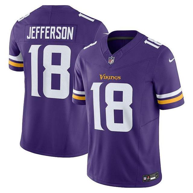 Mens Nike Justin Jefferson Minnesota Vikings Vapor F.U.S.E. Limited Jersey Product Image