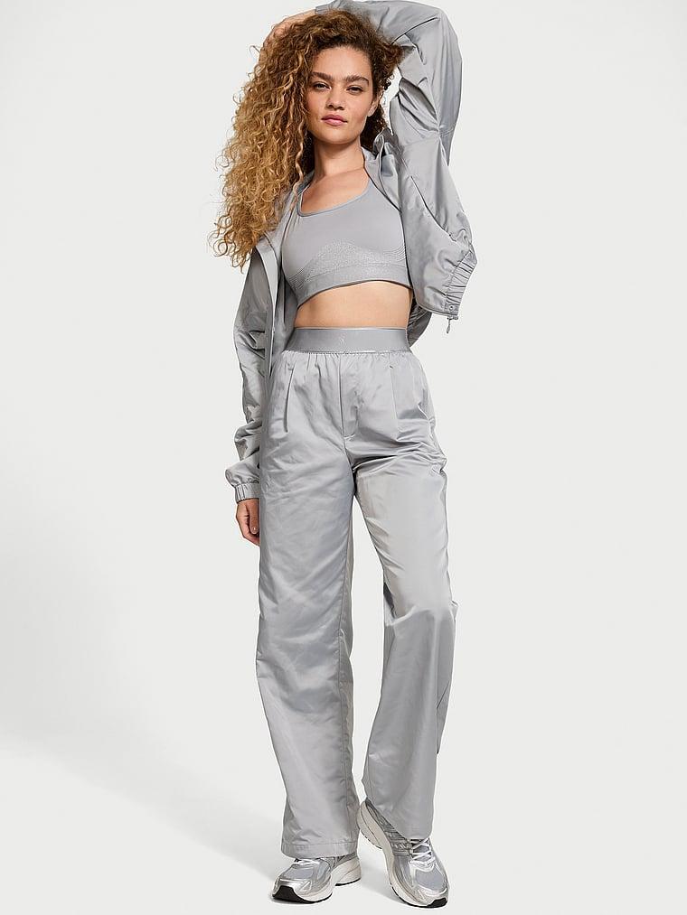 Lux Glossy Sport Wide-Leg Pants Product Image