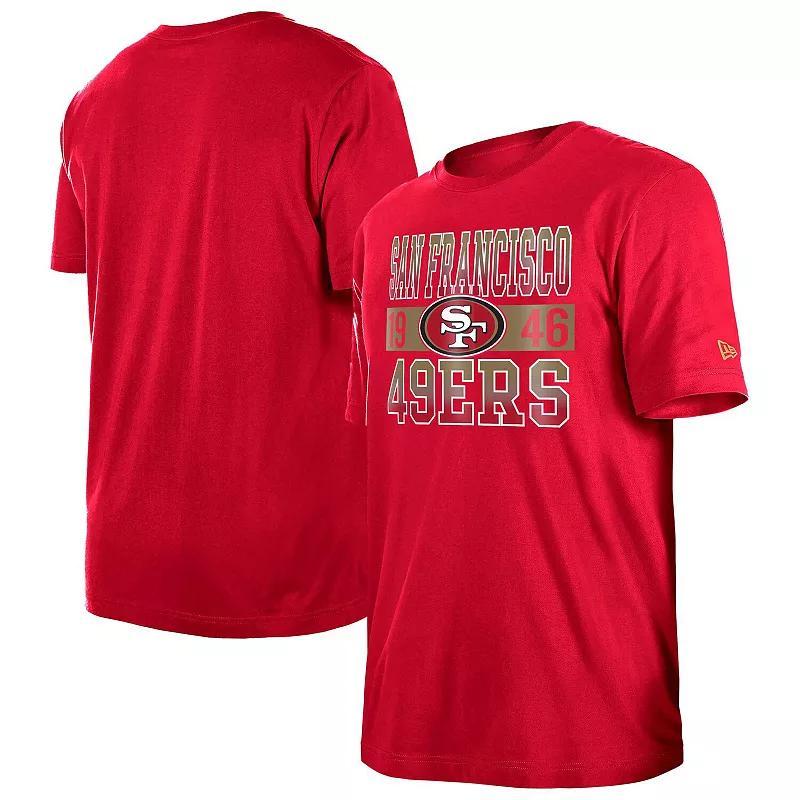 Mens New Era Scarlet San Francisco 49ers City Team T-Shirt Product Image