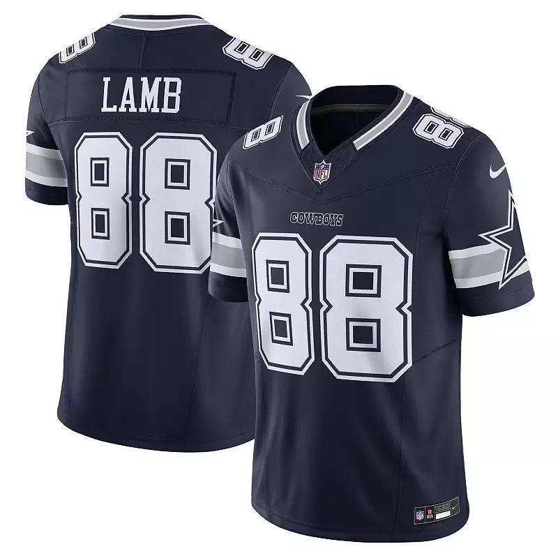 Nike Mens CeeDee Lamb Dallas Cowboys Vapor F.u.s.e. Limited Jersey - Navy Product Image