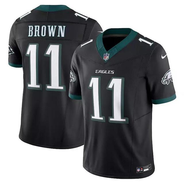 Mens Nike A.J. Brown Philadelphia Eagles Alternate Vapor F.U.S.E. Limited Jersey Product Image