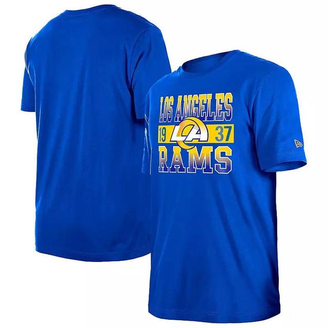 Mens New Era Royal Los Angeles Rams City Team T-Shirt Product Image