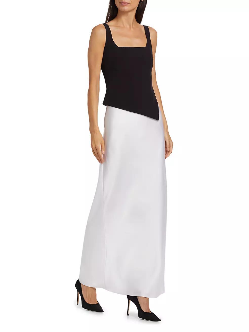 Kamila Two-Tone Asymmetric Gown Product Image