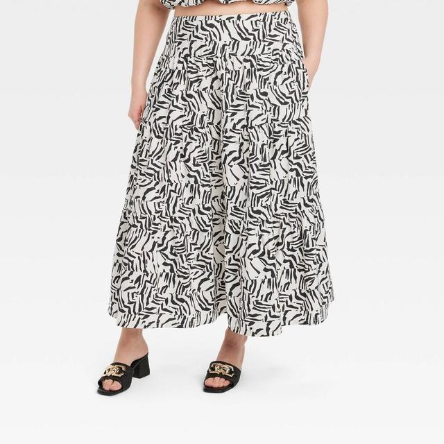 Womens Taffeta Maxi Skirt - A New Day XXL Product Image