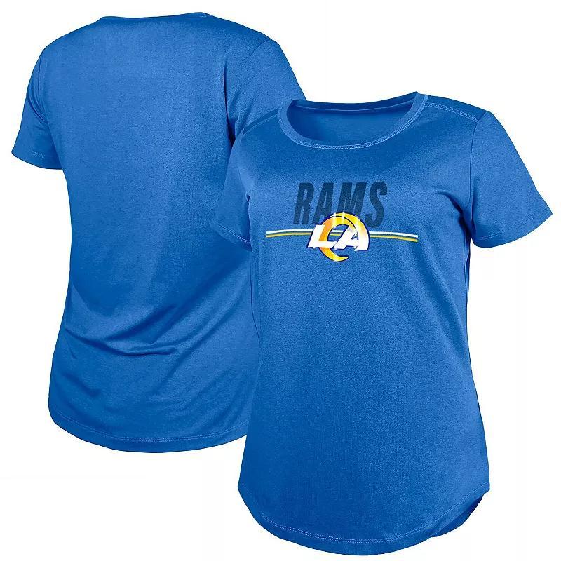 Womens New Era Royal Los Angeles Rams 2023 NFL Training Camp T-Shirt Product Image