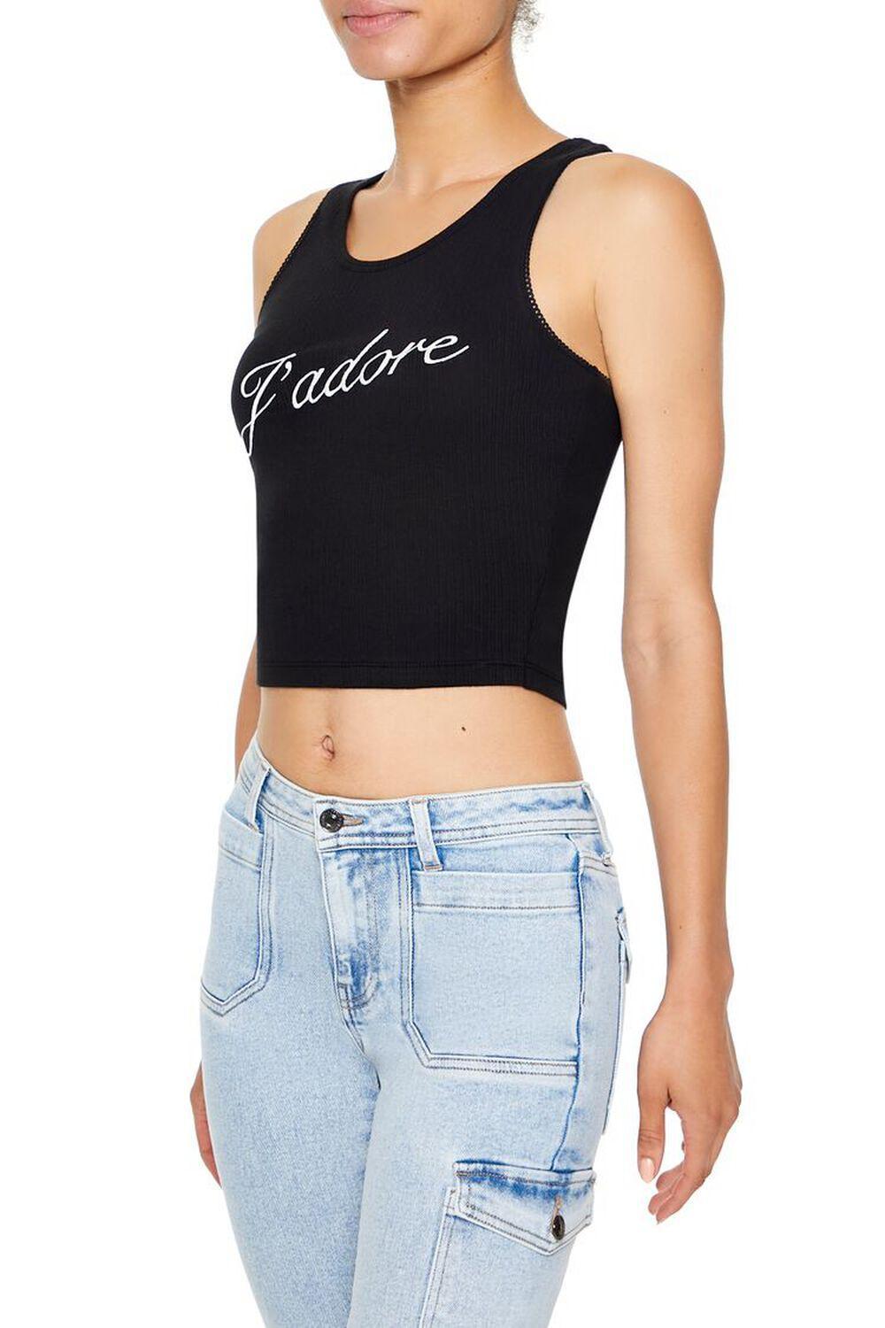 Jadore Cropped Tank Top | Forever 21 Product Image