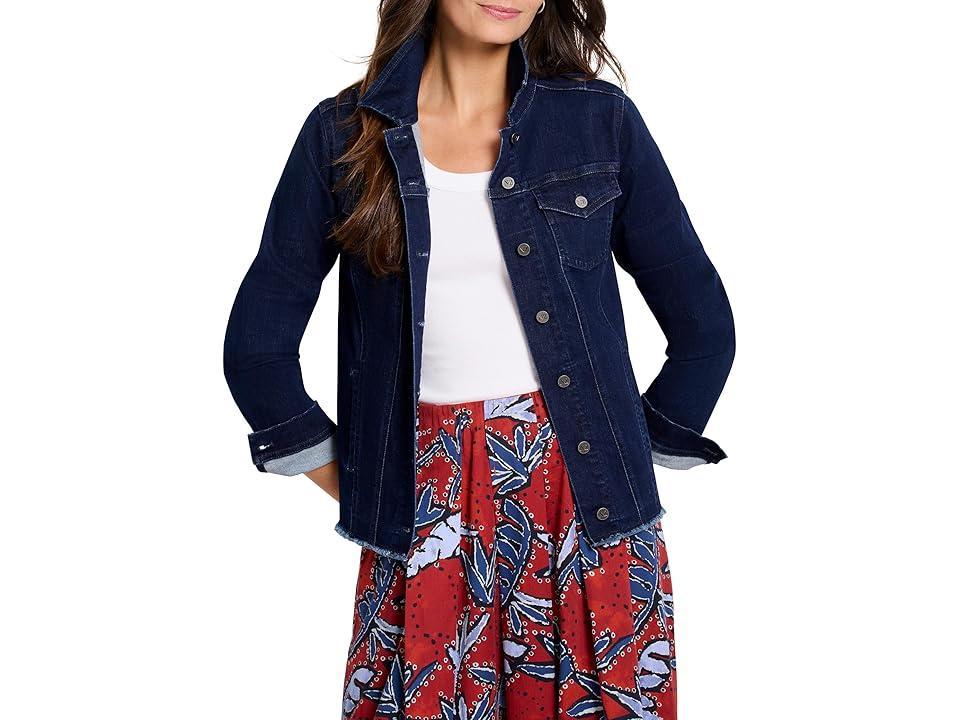 NIC+ZOE Essential Denim Jacket (Twilight) Women's Jacket Product Image