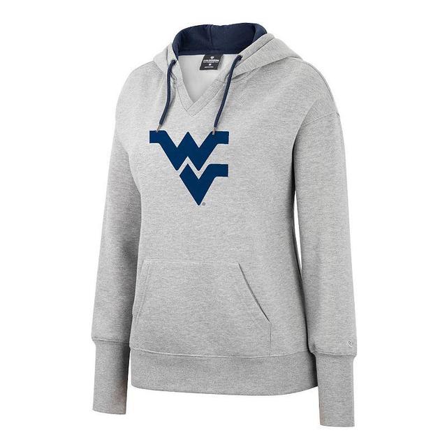 Womens Utah Utes Heather Grey Pullover Hoodie Product Image