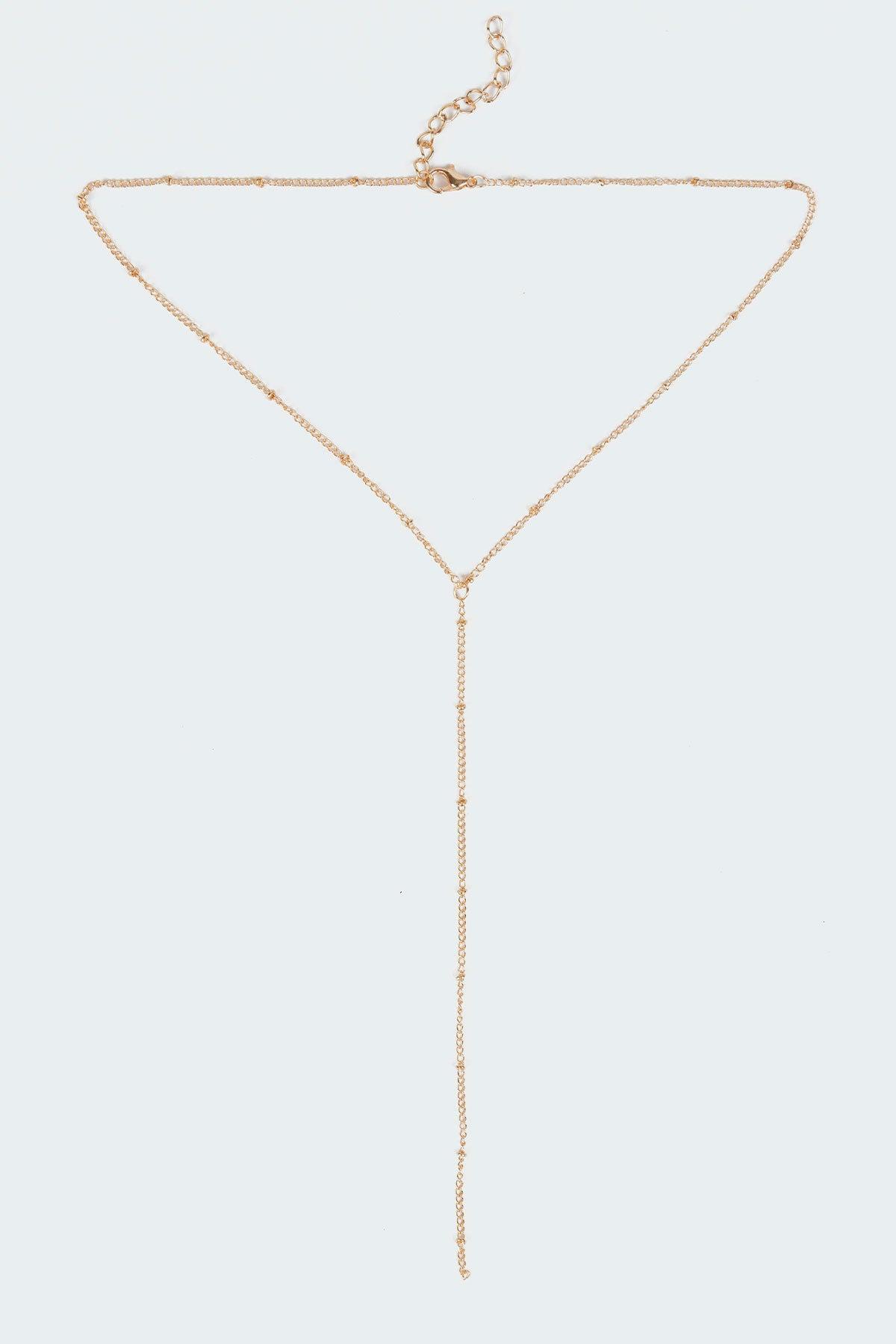 Cascading Drop Chain Necklace Product Image