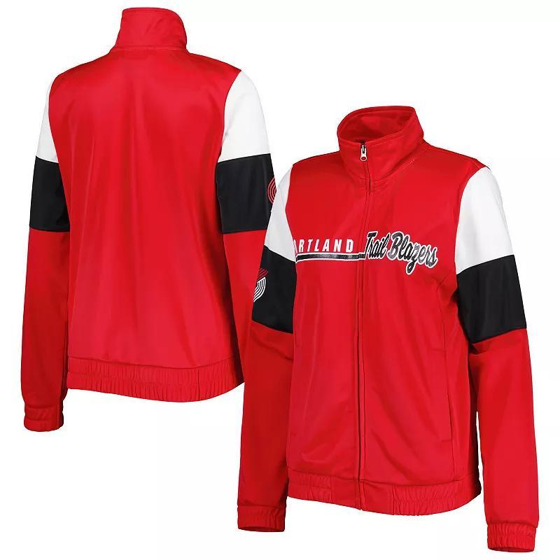 Womens G-III 4Her by Carl Banks Portland Trail Blazers Change Up Full-Zip Track Jacket Product Image