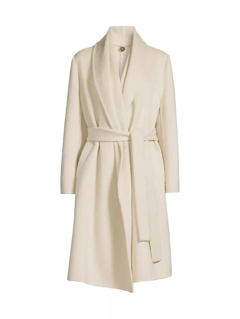 Yael Wool-Blend Belted Coat Product Image