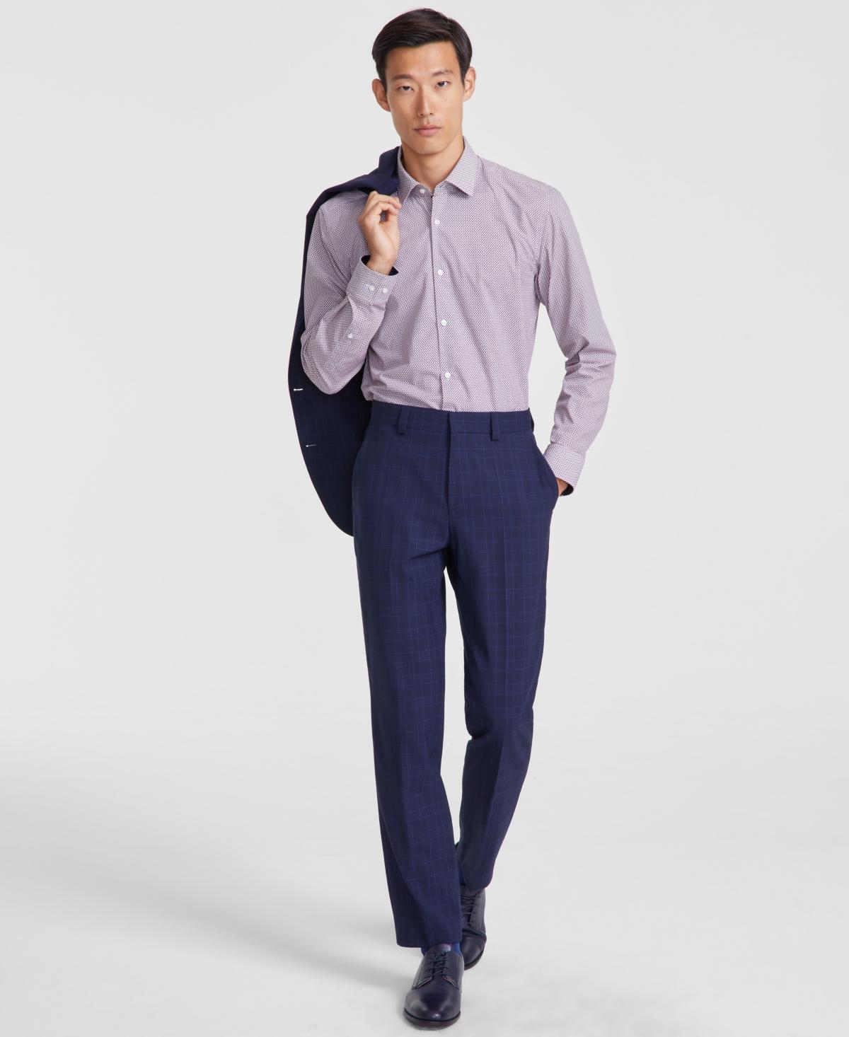 Hugo by Hugo Boss Mens Modern-Fit Wool Suit Pants Product Image