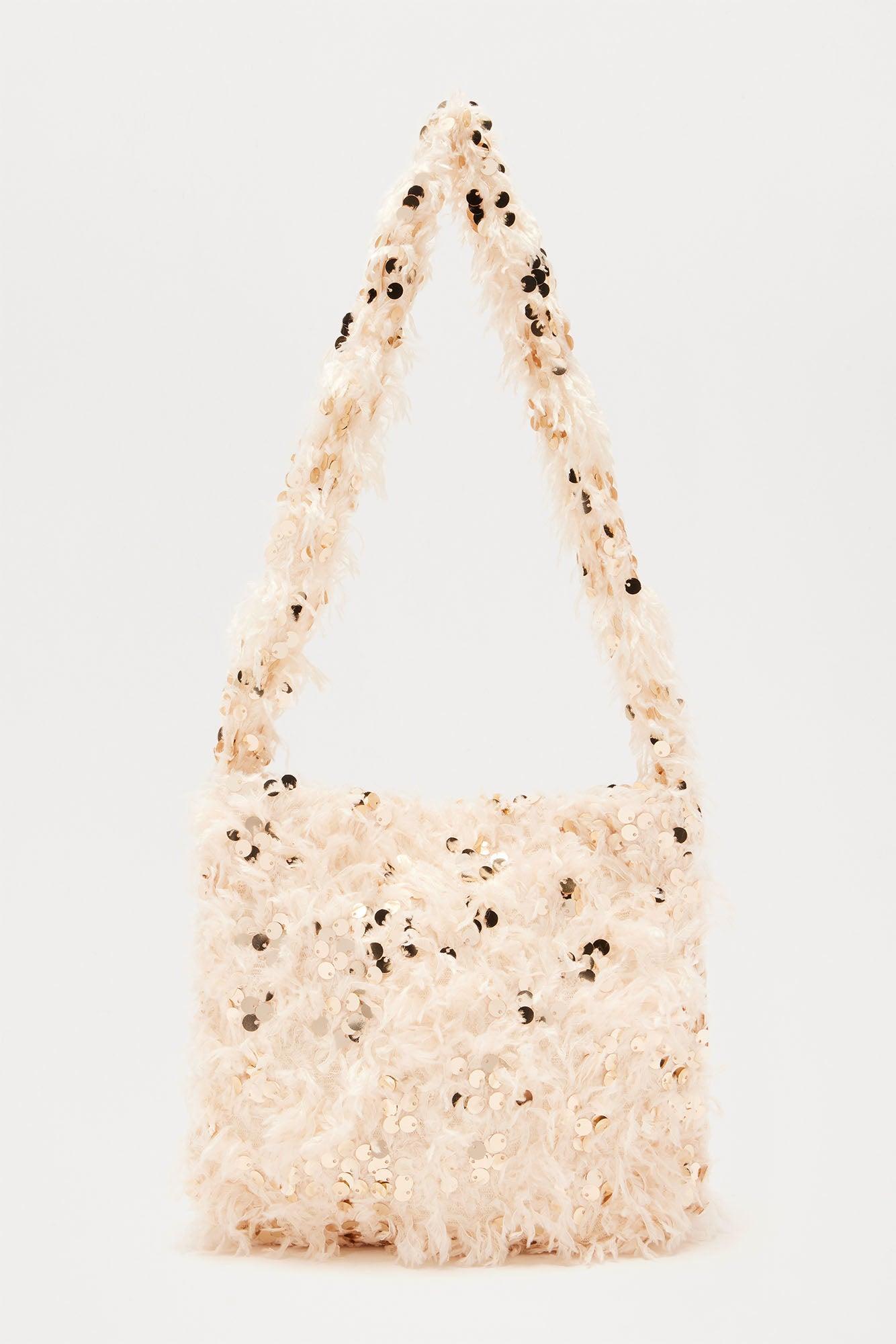 Casual Glitz Bag  - Nude Product Image