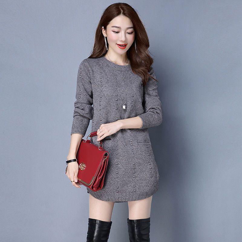 Pocketed Long Sweater Product Image