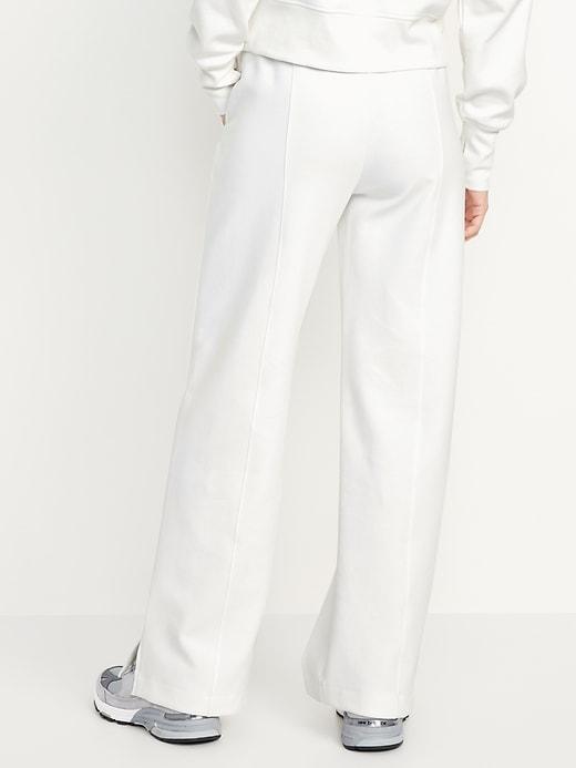 High-Waisted Dynamic Fleece Trouser Pants Product Image