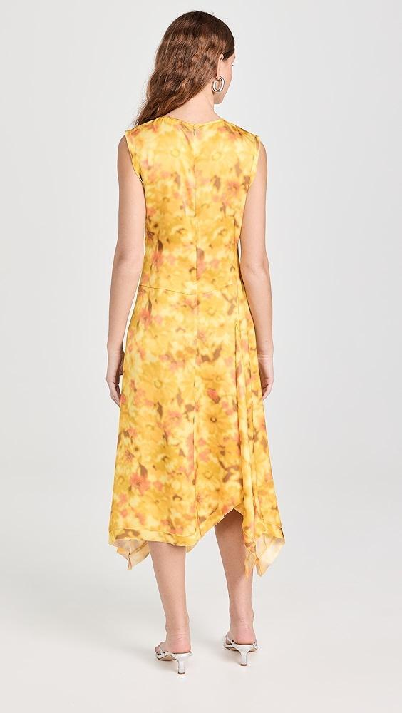 Acne Studios Blur Flower Satin Dress | Shopbop Product Image