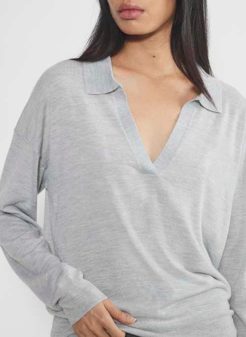 clara merino wool sweater Product Image