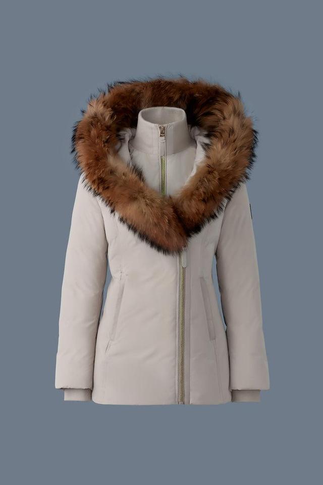 Mackage Adali Down Coat with Natural Fur Signature Mackage collar Product Image