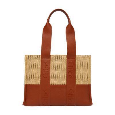 Woody Tote Bag In Brown Product Image